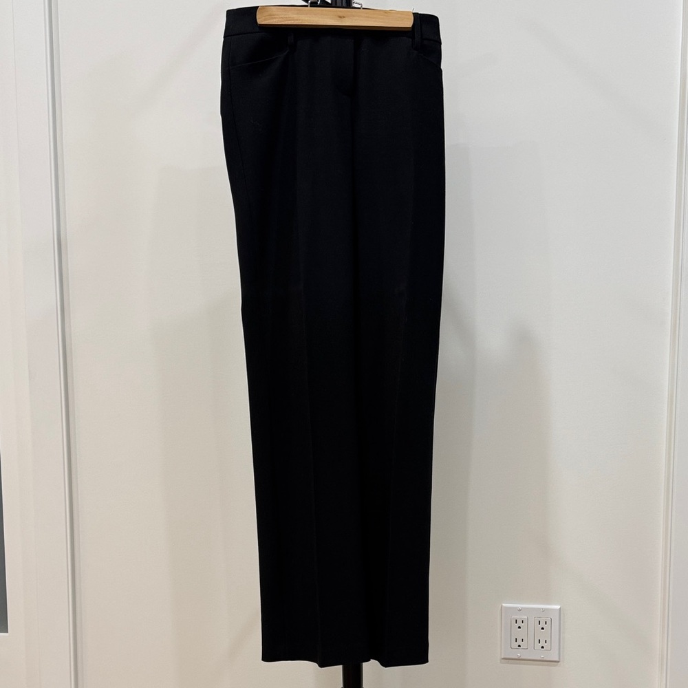 RW&CO. Black Straight-Leg Dress Trousers